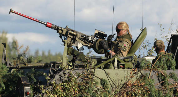 На территории Латвии начались учения НАТО