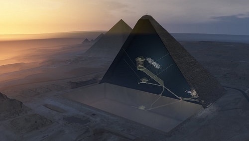В Египте археологи докопались до центра пирамиды Хеопса