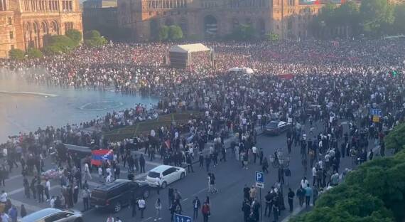 В Ереване состоялся митинг против Пашиняна