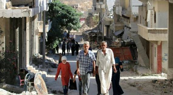 Террористы обстреляли гуманитарный коридор в Алеппо