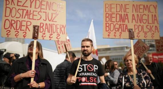 В Варшаве состоялась протесты против украинизации Польши