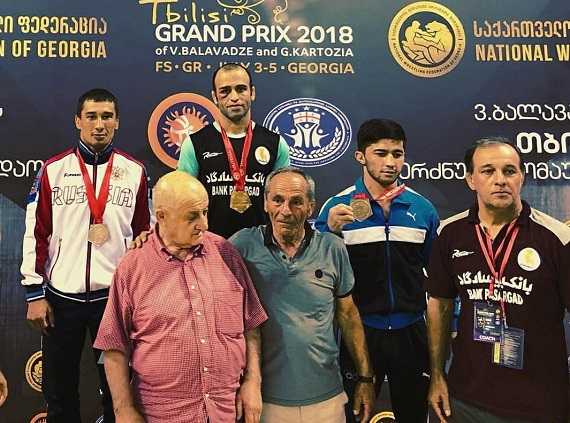 Борец из Хакасии завоевал серебряную медаль международного турнира