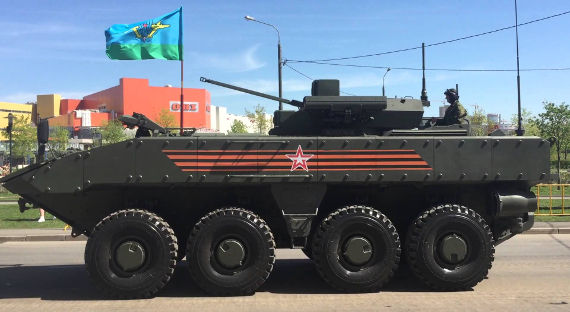 Российские борцы с терроризмом получат колесный танк