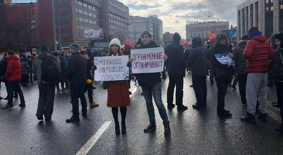 Организаторы митинга за свободу слова не пустили журналистов