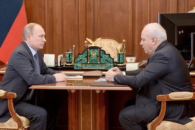 Владимир Путин провел встречу с Виктором Зиминым