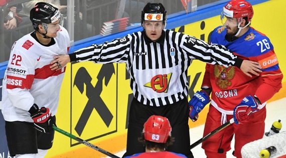 Сборная России по хоккею выиграла у Швейцарии в Евротуре