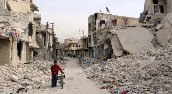 В Сирии началось восстановление Алеппо
