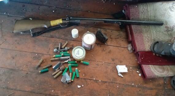 Житель Хакасии попался на незаконном хранении оружия и боеприпасов