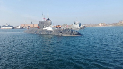 В состав флота на Тихом океане принята подлодка «Комсомольск-на-Амуре»