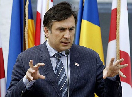 Пребывание Саакашвили на Украине признали законным