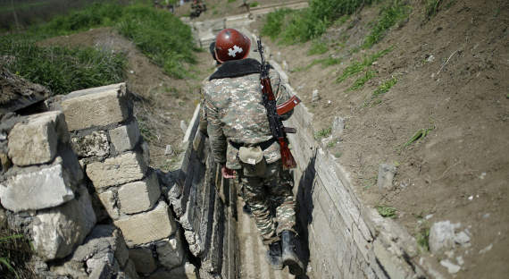 МО Армении: Азербайджан обстрелял армянские пограничные силы из минометов