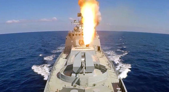 Минобороны РФ отработало ракетные удары по кораблям в Крыму