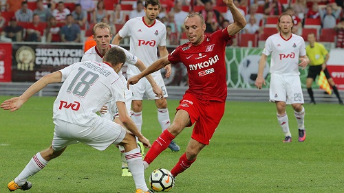 «Локомотив» отыгрался с 0:2 и вырвал победу в матче со «Спартаком»