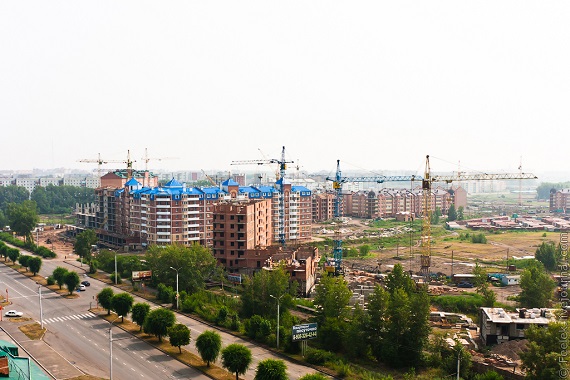 Столица Хакасии прирастает жителями и новостройками