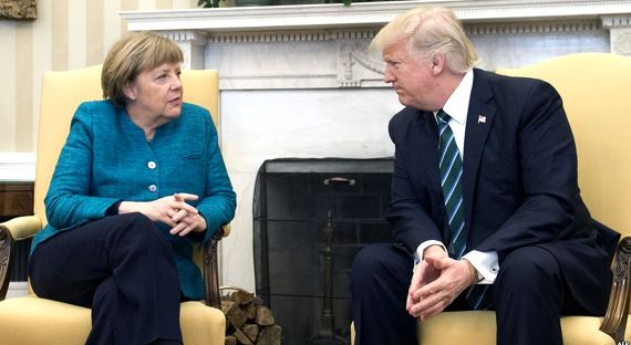 Трамп выписал Меркель счет за услуги НАТО