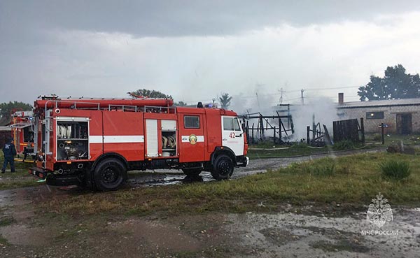В выходные в Хакасии тушили четыре возгорания