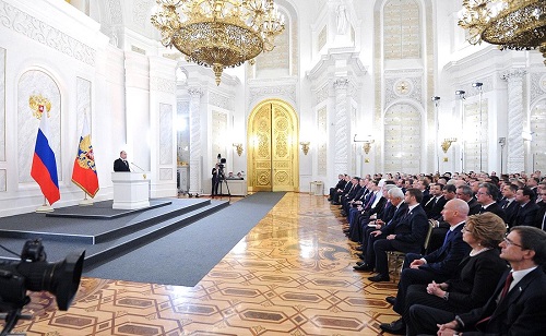 Президент России Владимир Путин обратился с посланием к Федеральному собранию (полный текст)