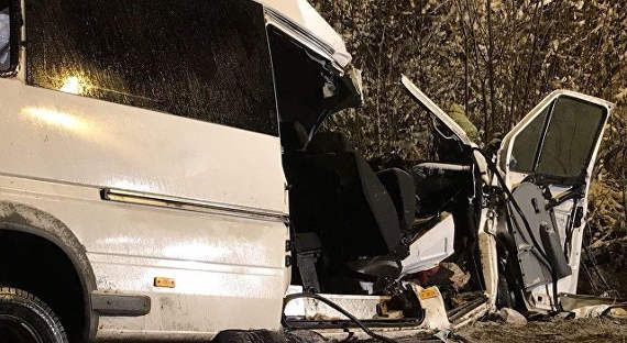 В ДТП с микроавтобусом в Марий Эл погибли 15 человек