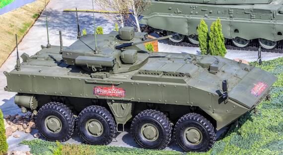 В России начались испытания боевых машин на платформе «Бумеранг»