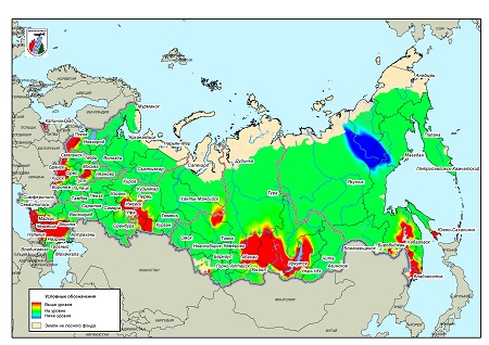 В России появился прогноз пожарной опасности на май. Хакасии в нем нет