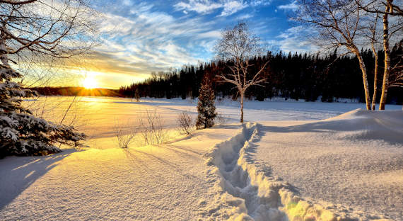 Погода в Хакасии 1 января: Январь встречает прохладно