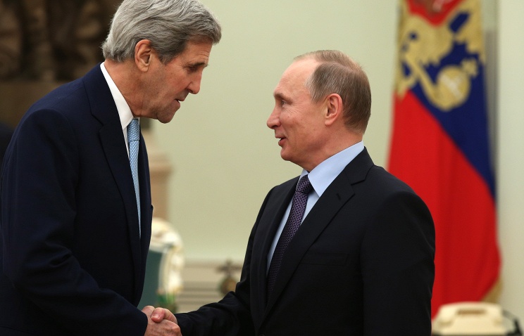 В Москве завершились переговоры Путина с госсекретарем США Керри