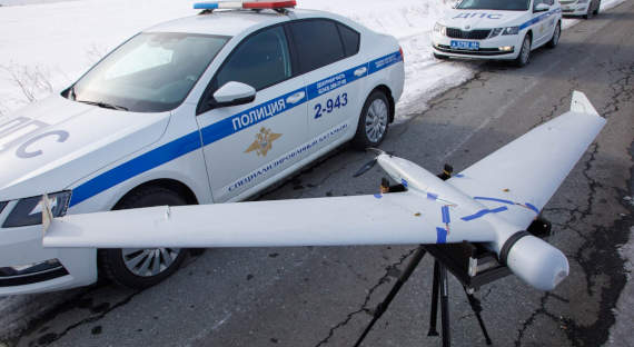 ГИБДД применяет беспилотники для наблюдения за дорогами