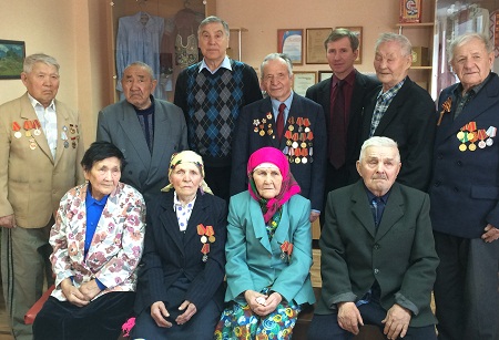 В Усть-Абаканском районе чествуют участников войны и тружеников тыла