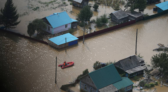 В Приморье введен режим ЧС из-за паводка, вызванного тайфунами