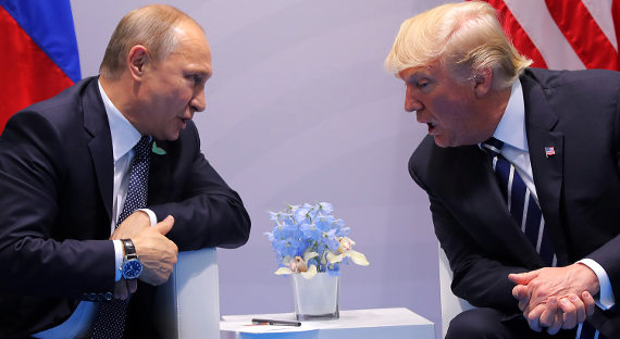 Путин и Трамп провели длительные переговоры