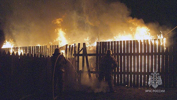 В Хакасии на выходных тушили два пожара