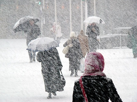 Внимание: на Хакасию движутся холод  и снег