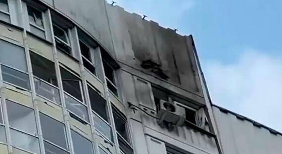 БПЛА ВСУ атаковали жилые дома в Москве