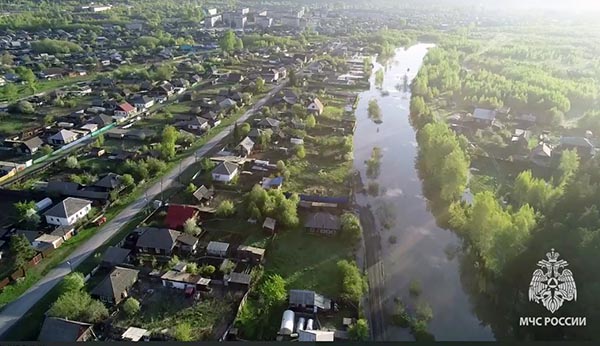 Паводок в Абазе идёт на спад