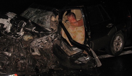 В Хакасии новая жуткая авария: четыре машины, одна смерть (ФОТО)