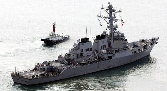 Командующего Седьмым флотом США отправят в позорную отставку