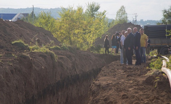 В Саяногорске ремонтируют дороги и водопровод