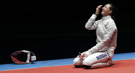 Российские саблистки захватили "золото" и "серебро" на Олимпиаде