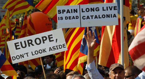 Евросоюз отказался от независимой Каталонии