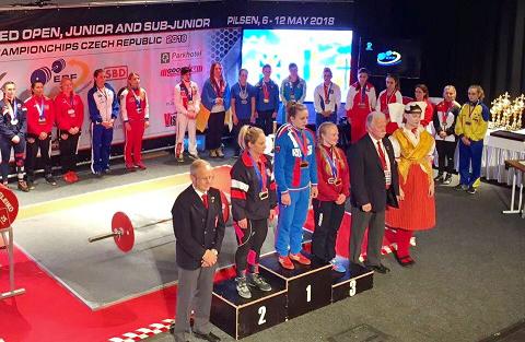 Спортсменка из Хакасии победила на чемпионате Европы по пауэрлифтингу