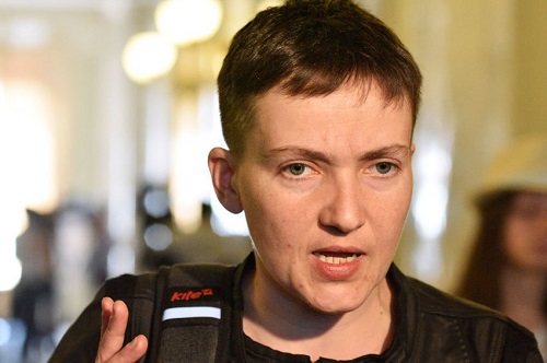 Надежда Савченко начала сольную политическую карьеру в Украине