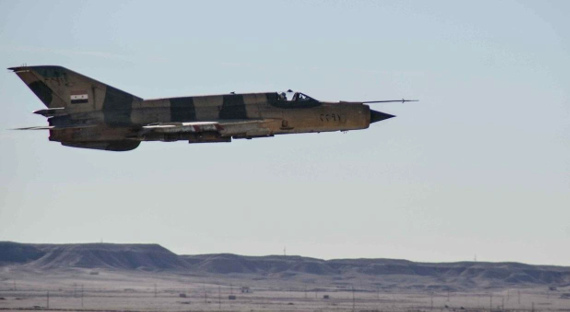 Боевики сбили Су-22 сирийских ВВС