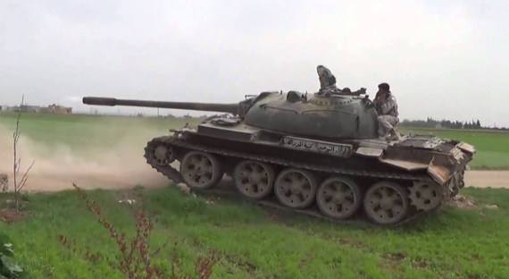 Сирийские боевики сдали правительству 26 танков