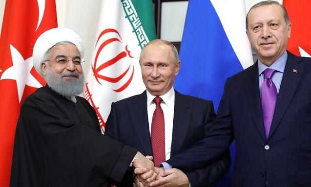 В Тегеране завершились переговоры Путина, Эрдогана и Роухани