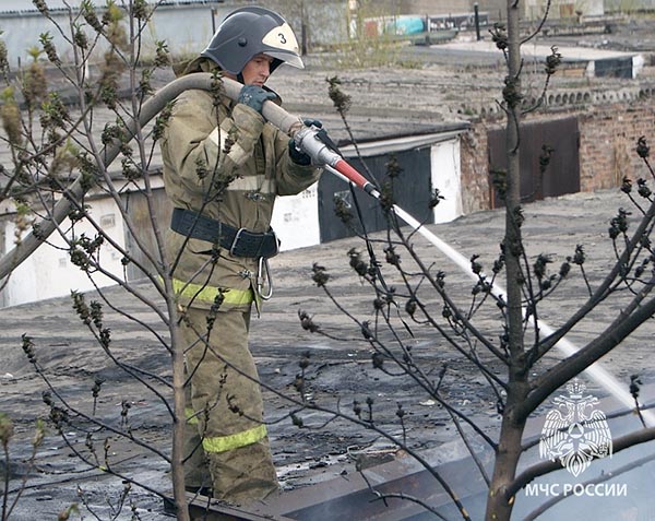 В Абакане за сутки зафиксировали два пожара: горели почтовые ящики и дачные постройки