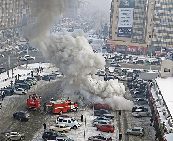 Четыре пожара произошло в Хакасии за сутки