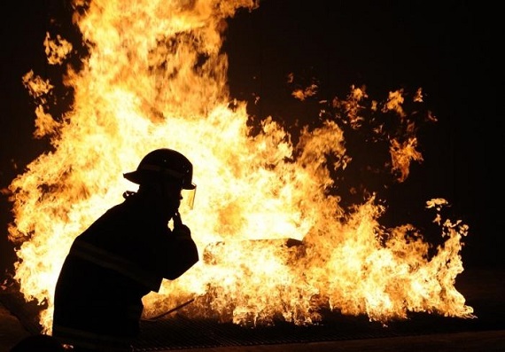 Двойной пожар в Хакасии унес жизнь человека