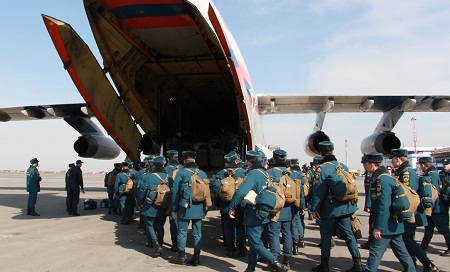 Подкрепление МЧС России покидает Хакасию
