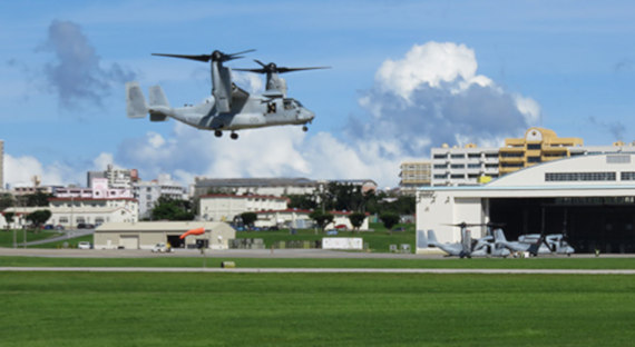 СМИ: власти Окинавы намерены решить вопрос о переносе авиабазы США