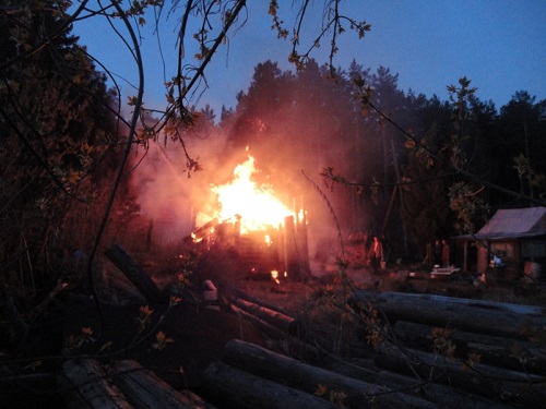 Выходные в Хакасии отметились тремя пожарами